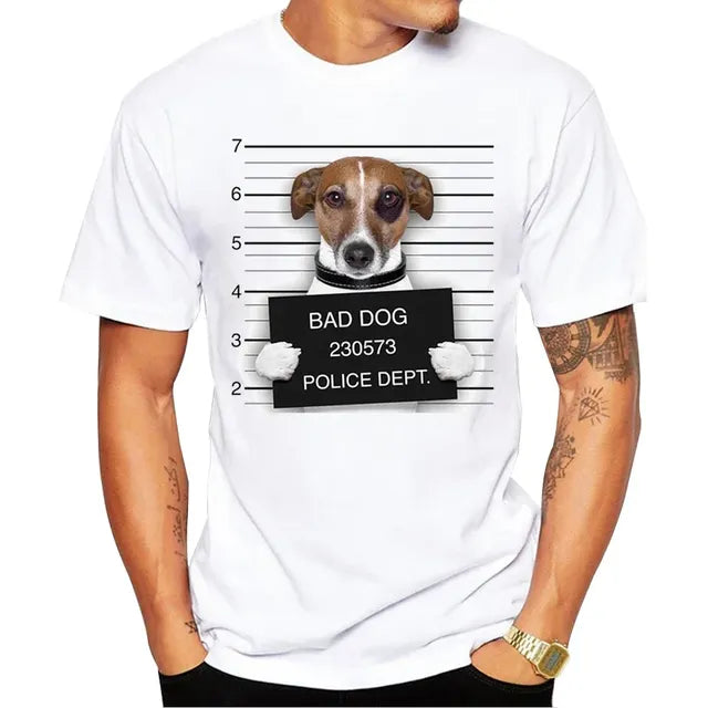 Men’s French Bulldog Graphic T-Shirt – Breathable Casual Dog Lover Tee, S–5XL