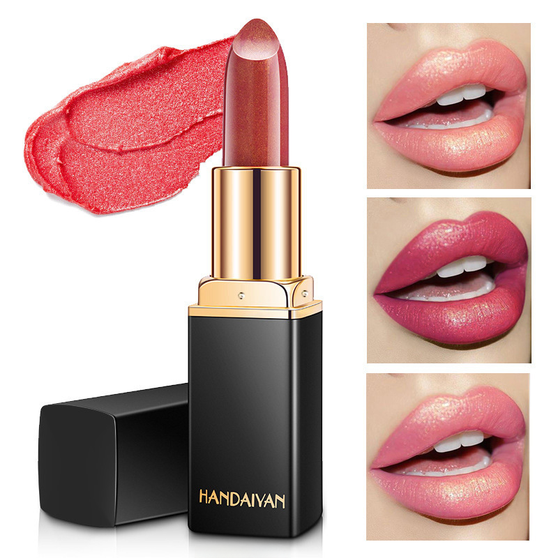 HANDAIYAN Mermaid Metallic Color-Changing Lipstick