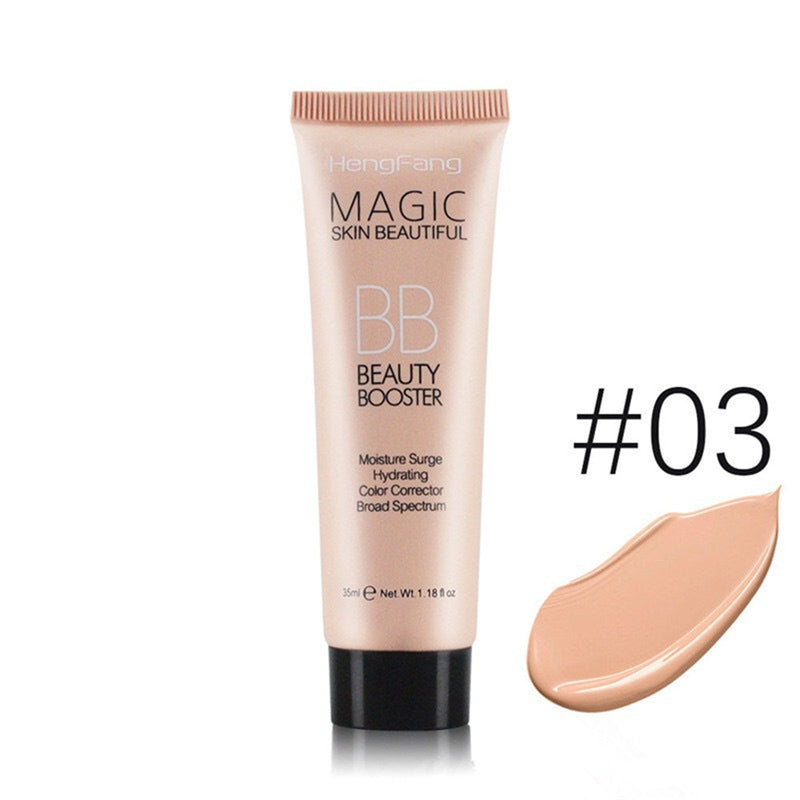 Waterproof BB Cream & Liquid Foundation – Full Coverage Concealer Makeup