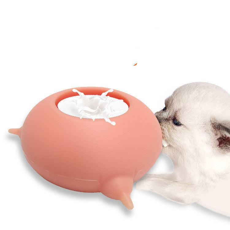 Silicone Pet Chew & Feeding Toy – Interactive Molar Training Toy for Dogs