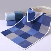Cotton Stripe Hand Towel – Absorbent Thickened Bathroom Towel