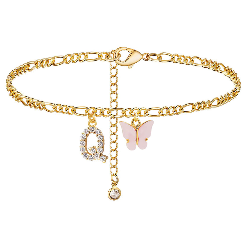 Lady's Titanium Steel Cuban Chain Necklace