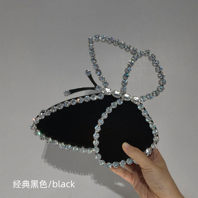 Luxury Rhinestone Butterfly Clutch Bag for Women – Sparkling Wedding, Party & Evening Crossbody Purse