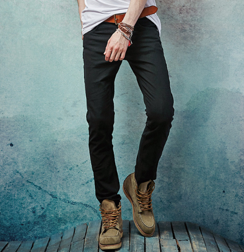 Men’s Cotton Linen Summer Pants – Slim Fit Casual Trousers