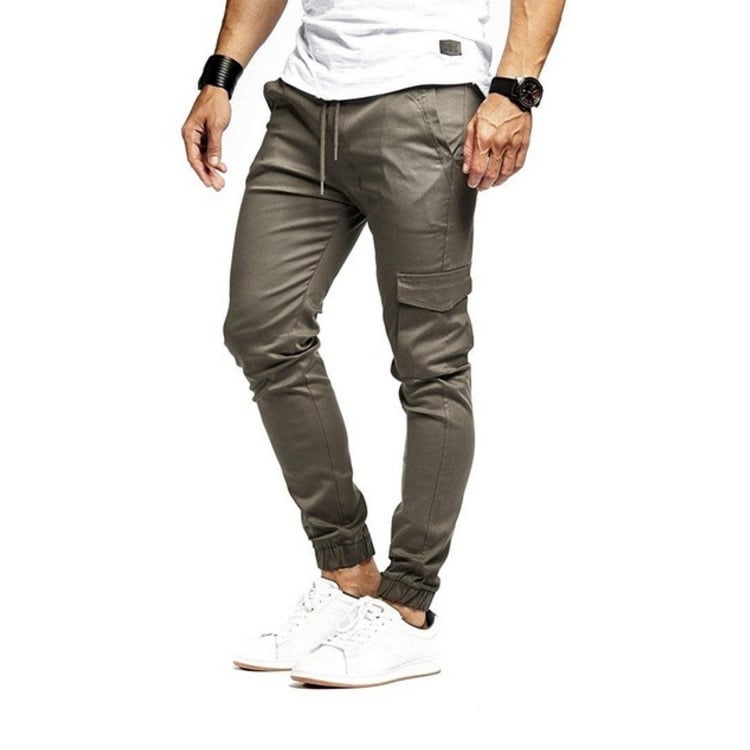 Men's Casual Solid Color Sports Trousers