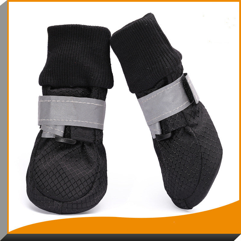 Warm Waterproof Dog Shoes – Protective Paw Boots for Spring & Autumn