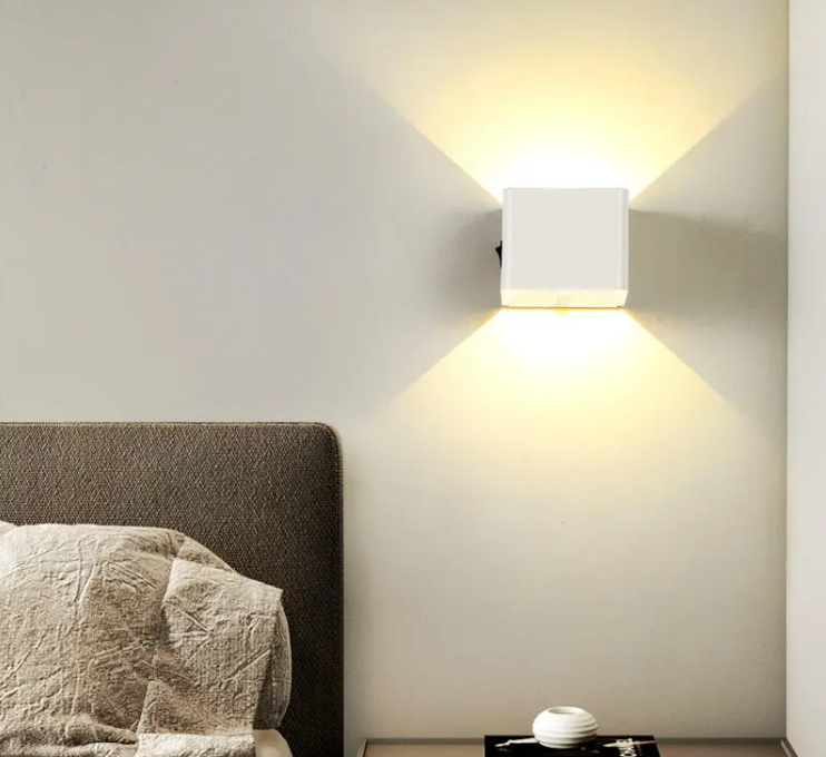Rechargeable Bedside Wall Lamp – Cordless Bedroom Night Light