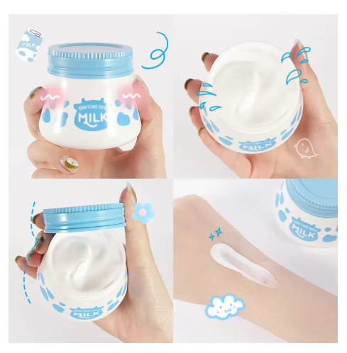 LAIKOU Milk Skin-Tendering No-Makeup Cream – Moisturizing & Hydrating Face Cream