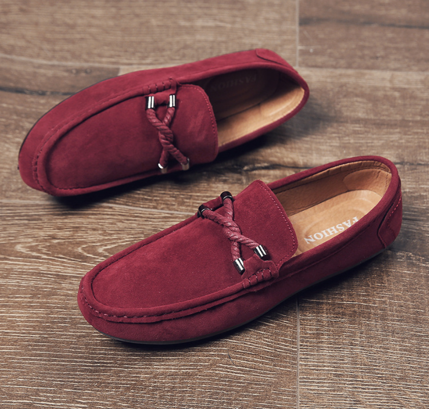 Men’s Slip-On Loafers – Non-Slip Casual Shoes for Everyday Wear