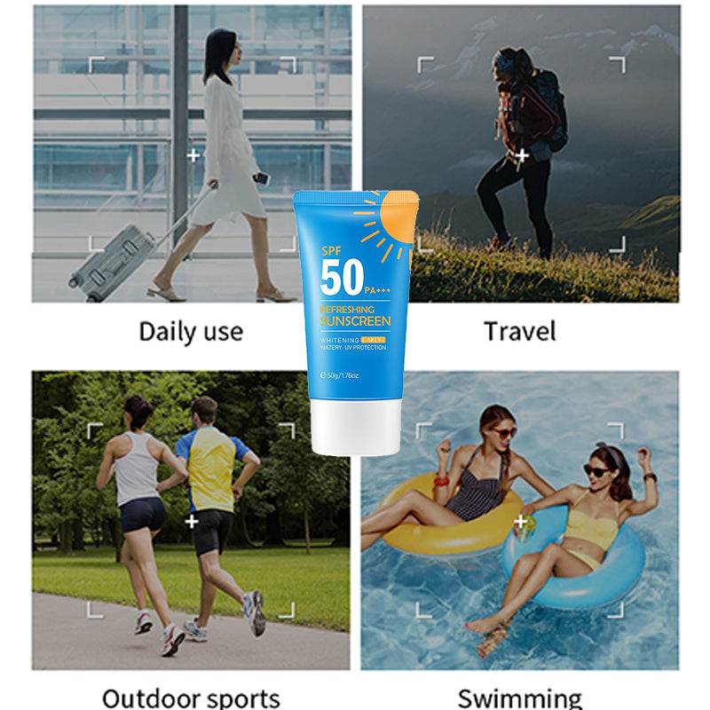 LAIKOU Refreshing Sunscreen SPF 50 – Moisturizing Facial Sun Protection