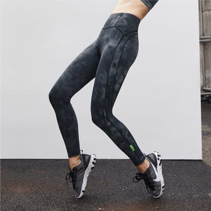 Women’s High-Waist Lift Elastic Yoga Pants – High-Stretch Nylon Fitness Leggings, S–XL