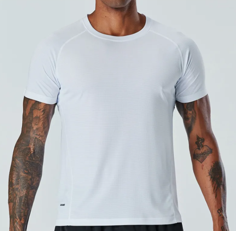 Men’s Casual Short Sleeve T-Shirt – Solid Color Everyday Tee, M–4XL