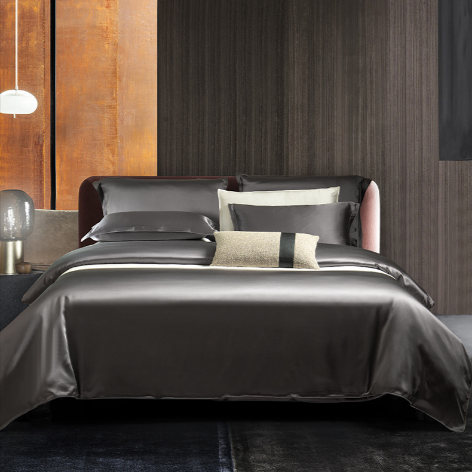Luxury Double-Sided Silk Bedding Set – Elegant 4-Piece Bed Set