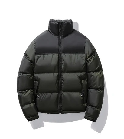 Men’s Autumn Winter Short Cotton Padded Jacket – Warm Casual Outerwear – USA