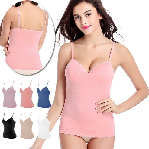 Women’s Modal Bodysuit Tank Top – Slim Fit Sleeveless Basic Top