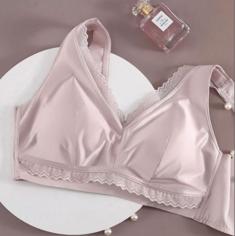 Women’s Lace Comfort Wireless Bra – Breathable Everyday Wire-Free Lingerie