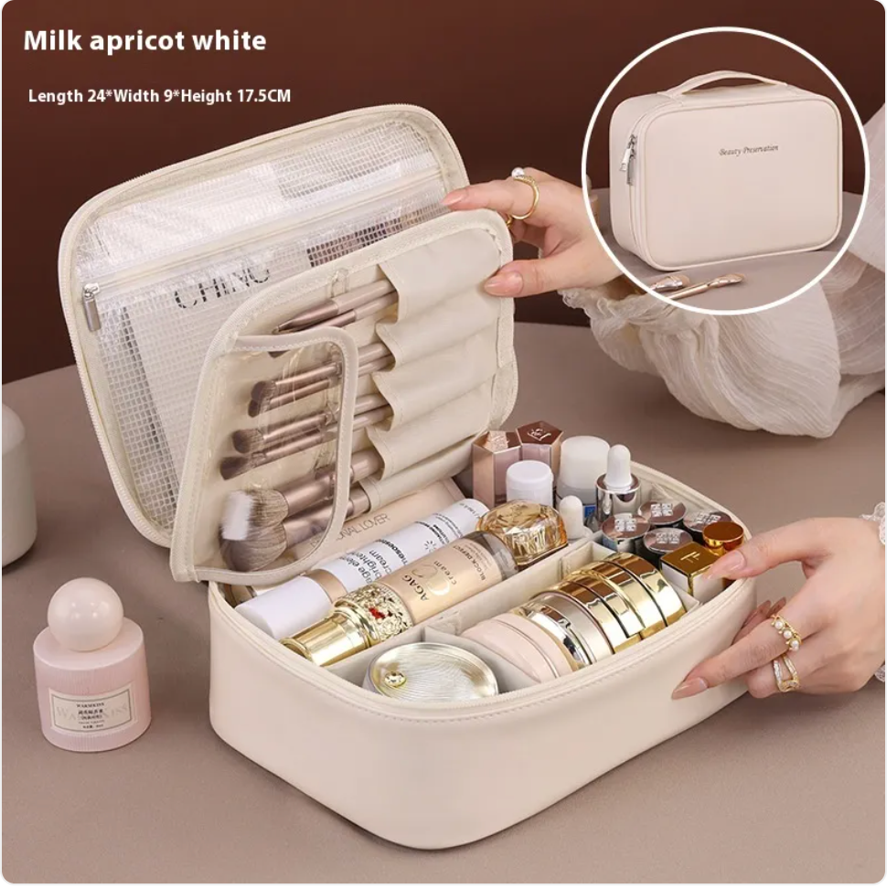 Large-Capacity Multifunctional Makeup Bag