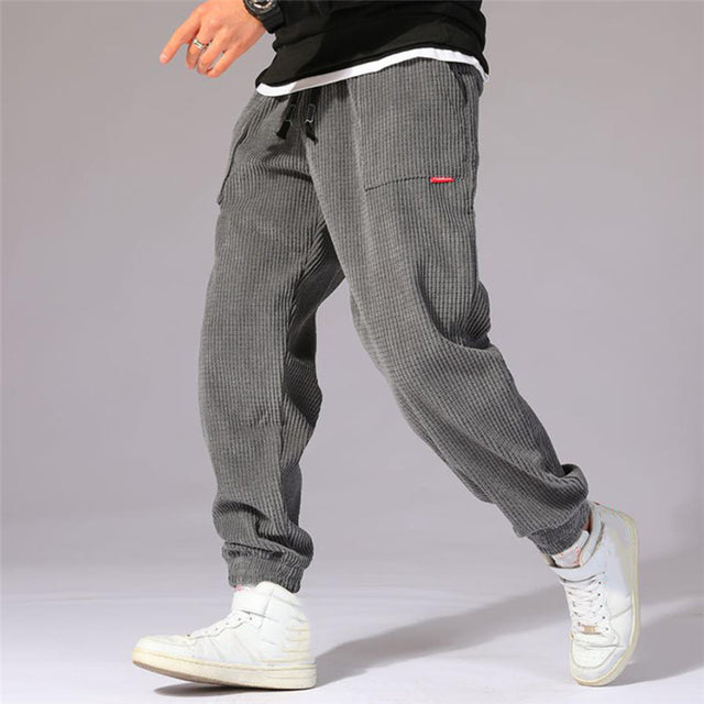 Men’s Stretchy Loose Jogger Pants – Casual Stylish Trousers