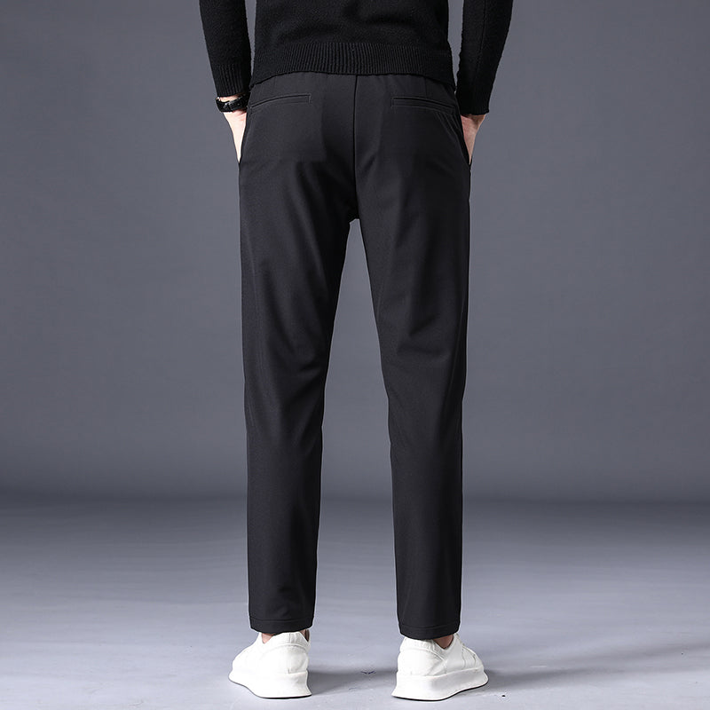 Men’s Slim-Fit Stretch Casual Pants – Comfortable Everyday Trousers – USA