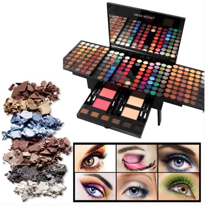 180-Color Piano-Shaped Eyeshadow & Blush Set – All-in-One Makeup Palette