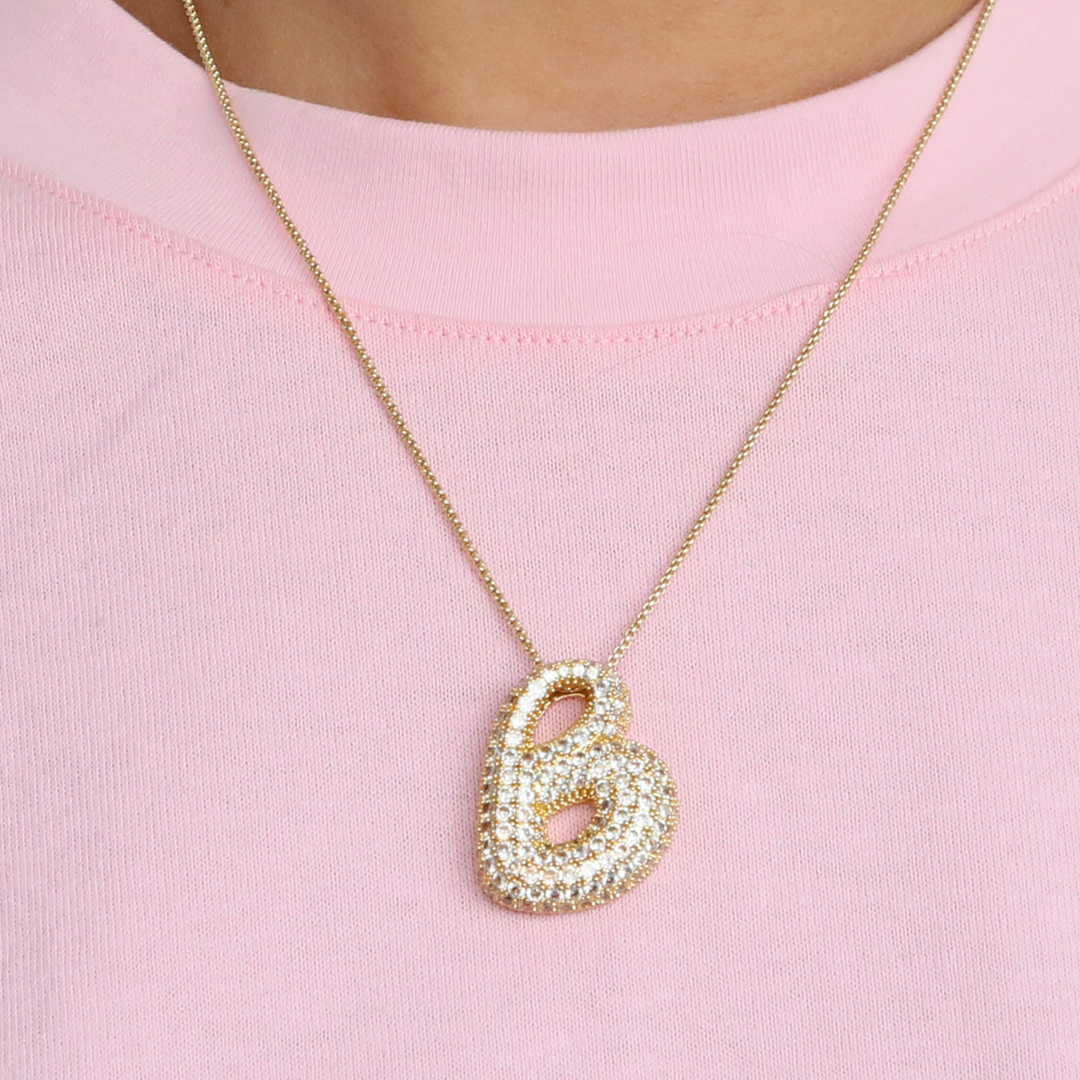 English Letter Necklace