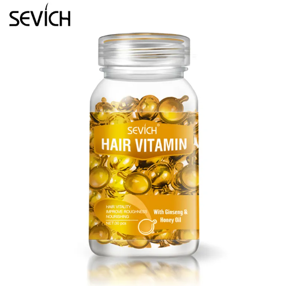 Hair Repair & Smoothing Capsules – 30-Piece Frizz, Split End & Damage Care