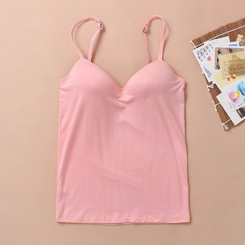 Women’s Modal Bodysuit Tank Top – Slim Fit Sleeveless Basic Top