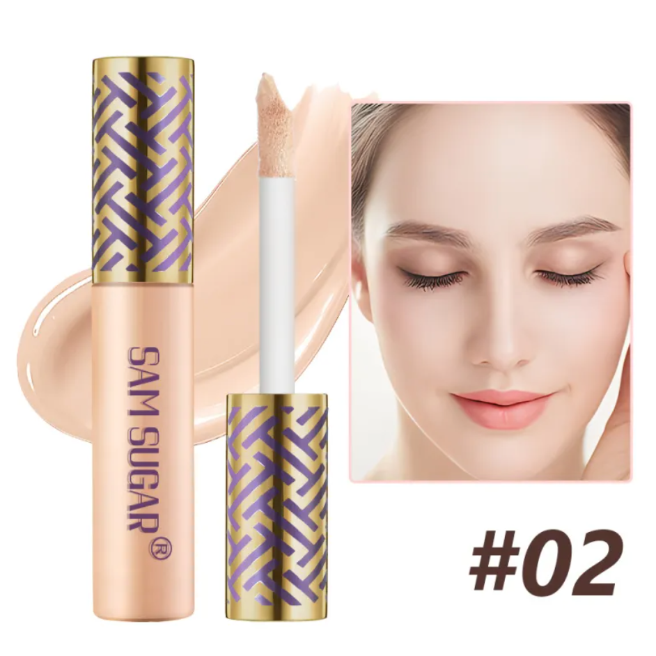 6-Color Liquid Concealer Set – Multi-Shade Face Makeup for Flawless Coverage