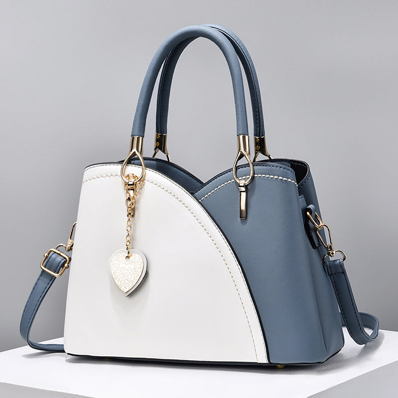 Large Capacity Stylish Shoulder Bag for Women – Spacious Polyester Handbag for Work, Shopping & Everyday Use