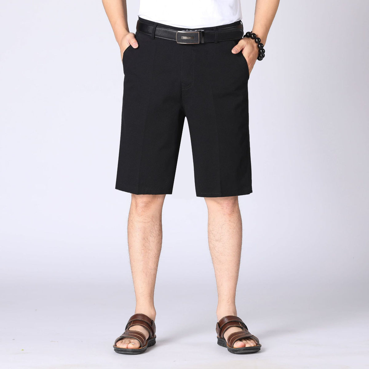 Men’s Casual Loose-Fit Straight Shorts – Relaxed Summer Everyday Wear