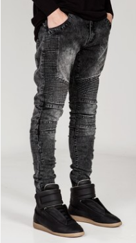Men’s Trendy Casual Jeans – 60% Cotton Breathable Everyday Denim Pants, Sizes 29–36