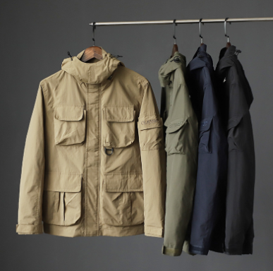 Men’s Winter Cotton Work Jacket – Warm Casual Outerwear USA