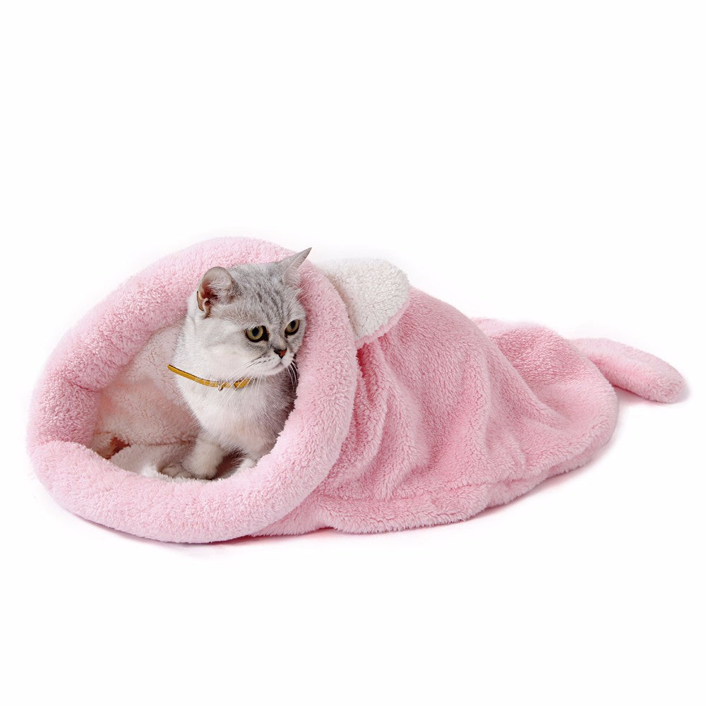 Cozy Cotton Pet Bed – Four-Season Nest for Cats & Dogs