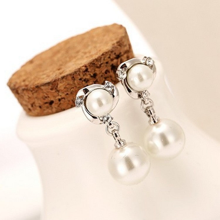 Fringed Diamond-Style Earrings for Women – Sparkling Tassel Statement Jewelry