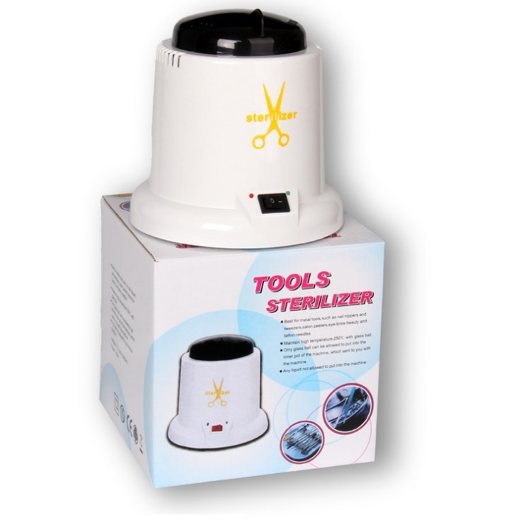 Automatic Nail Sterilizer Machine – High-Temperature Tool Disinfection Cup for Salon & Home