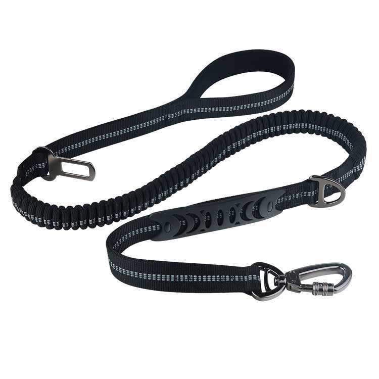 Heavy-Duty Dog Training Leash – 53-Inch Polyester Traction Lead with Large Hook