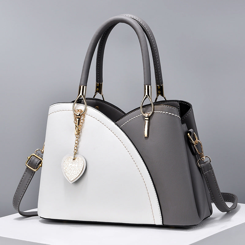 Large Capacity Stylish Shoulder Bag for Women – Spacious Polyester Handbag for Work, Shopping & Everyday Use