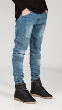 Men’s Trendy Casual Jeans – 60% Cotton Breathable Everyday Denim Pants, Sizes 29–36