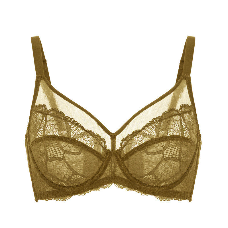 Women’s Ultra-Thin Minimizer Bra – Lightweight Full Coverage Support Bra