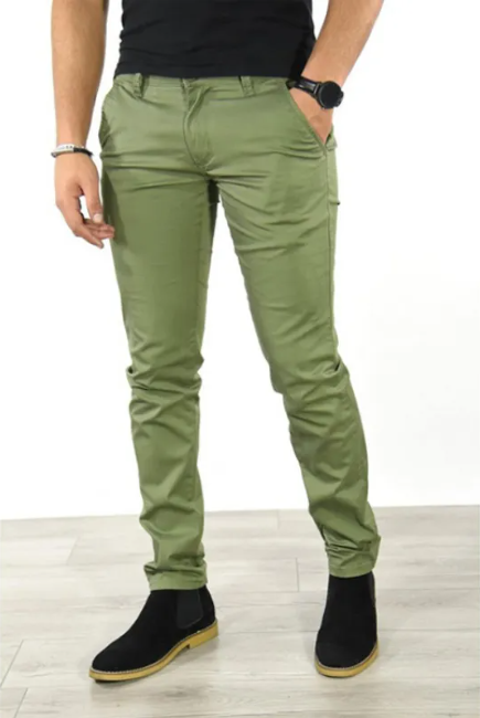 Everyday Men’s Classic Fit Casual Trousers – Versatile Straight-Leg Pants