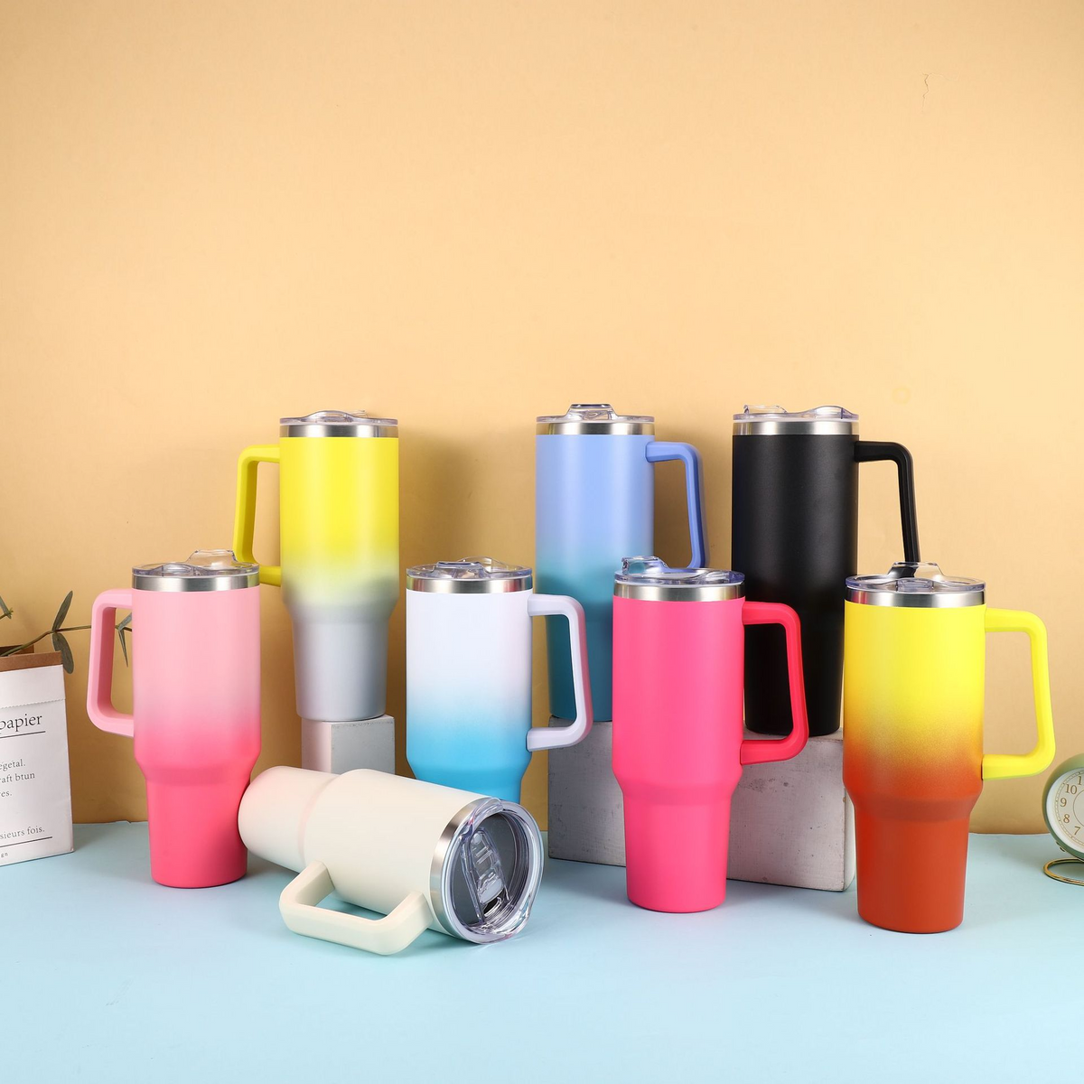 40oz Stainless Steel Large Capacity Cup – Insulated Travel Tumbler