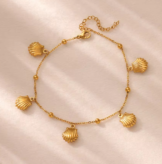 Ocean Charm Anklet