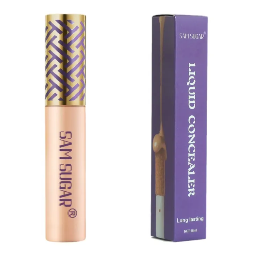 6-Color Liquid Concealer Set – Multi-Shade Face Makeup for Flawless Coverage