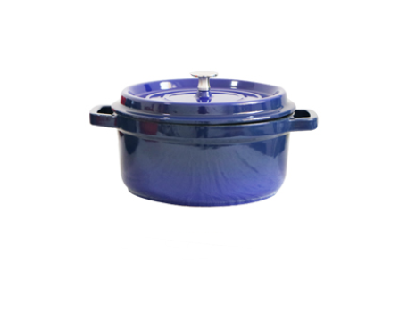 Handcrafted Enamel Cast Iron Dutch Oven – 10cm Soup & Stew Pot