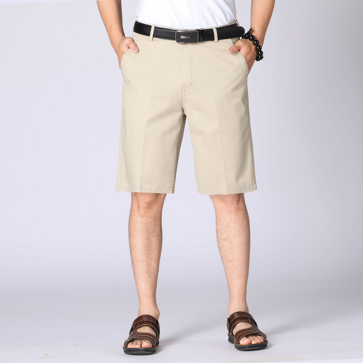 Men’s Casual Loose-Fit Straight Shorts – Relaxed Summer Everyday Wear