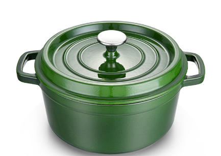 Handcrafted Enamel Cast Iron Dutch Oven – 10cm Soup & Stew Pot