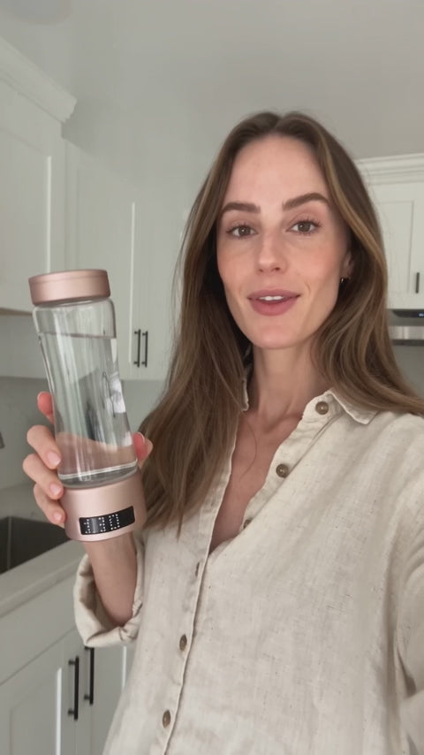 Hydrogen Water Bottle – Portable Rechargeable Hydrogen-Rich Water Generator